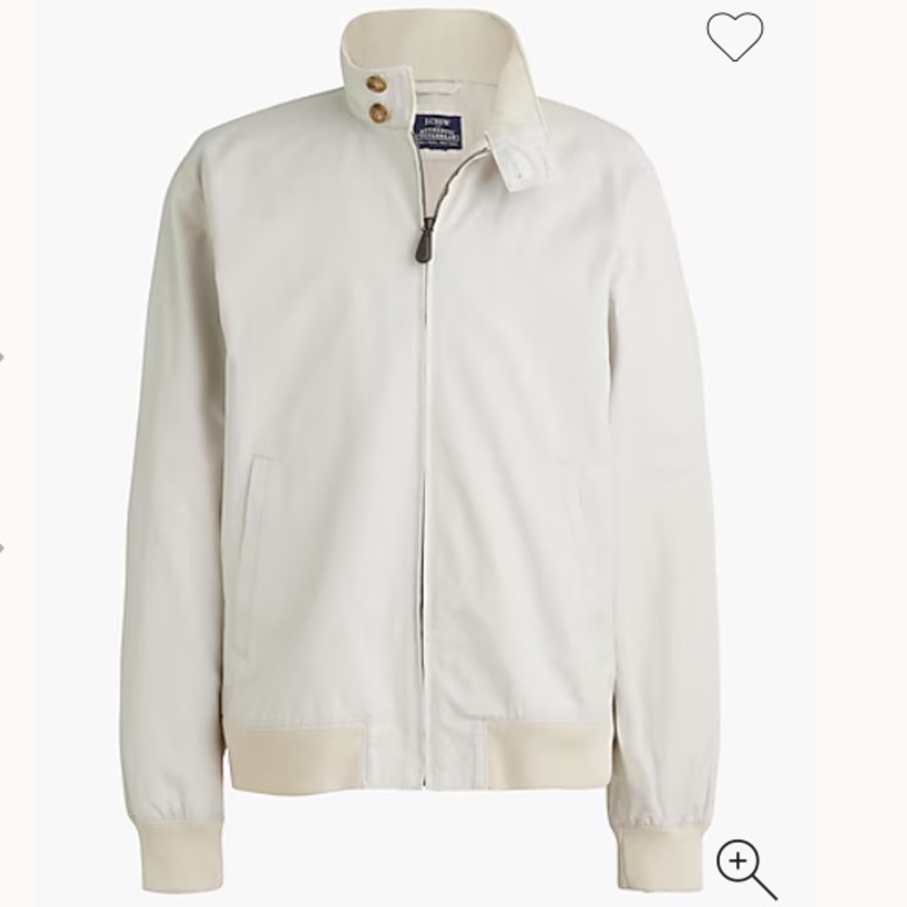 J. Crew Factory Men's Lightweight cotton-blend jacket